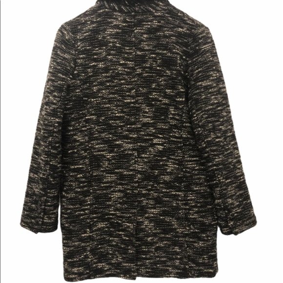 Free People Wool Peacoat Grey/Black XS - Picture 2 of 7